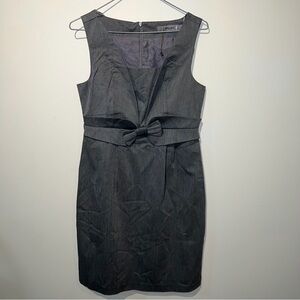 Grey Dress with bow